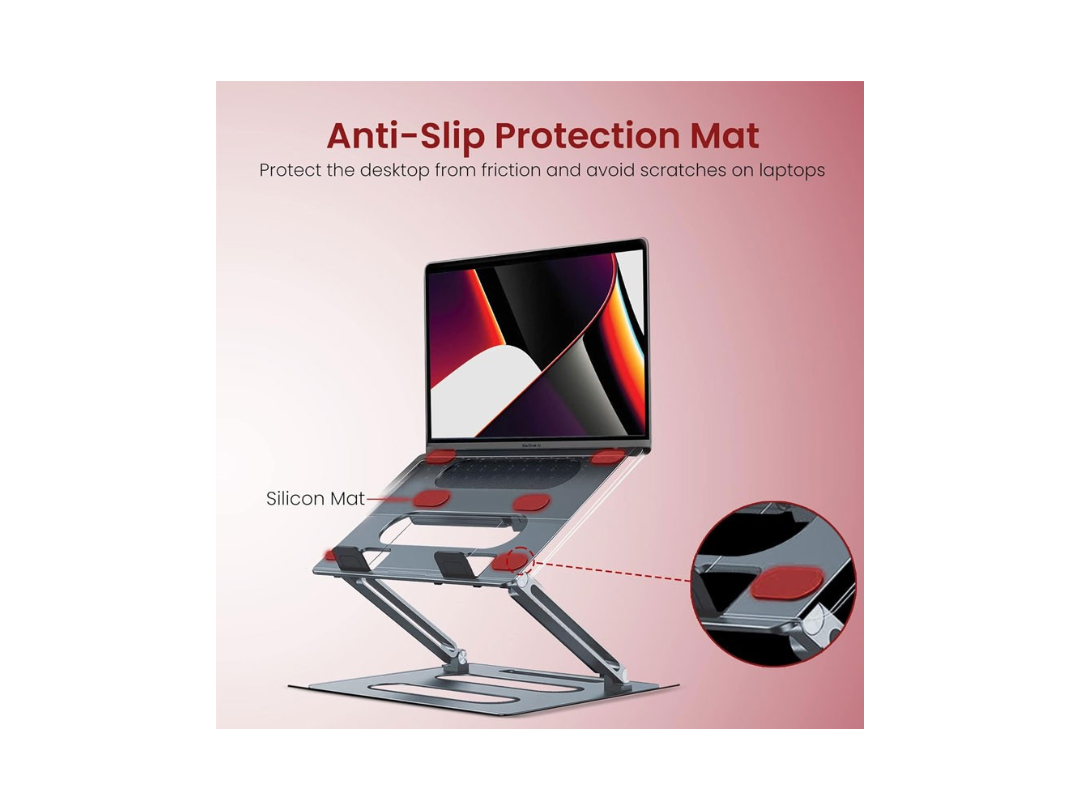 Moxedo Foldable Aluminum Laptop Stand Moxedo Foldable Aluminum Laptop Stand